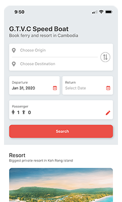 GTVC Speed Boat Mobile App